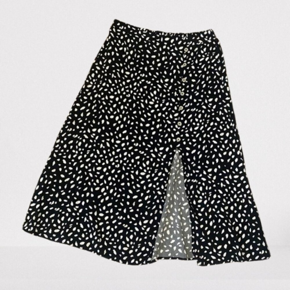 High Waist Midi Skirt